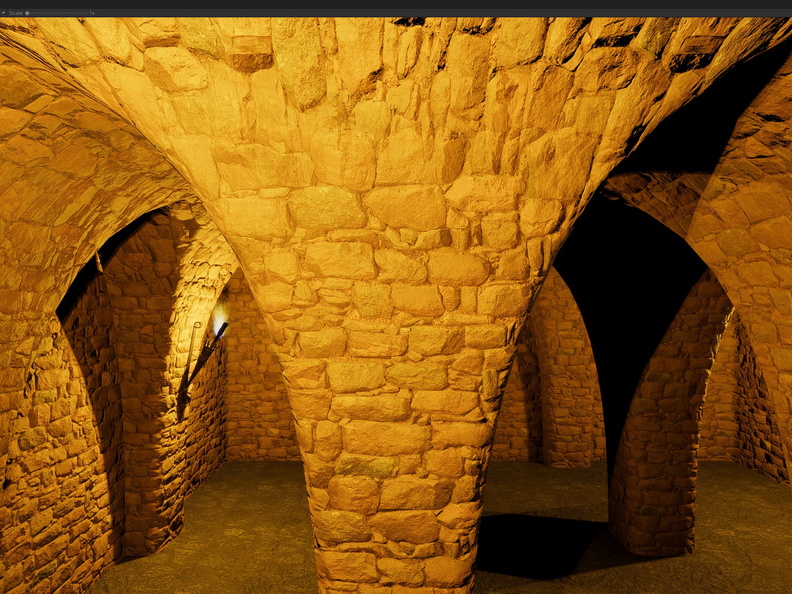 pillar in dungeon