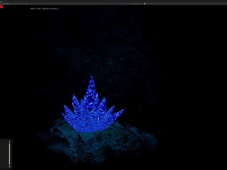 Crystal in Dungeon - UNITY HDRP