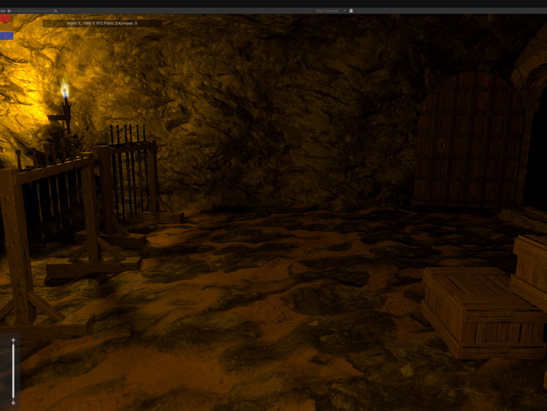 Underground armory — weapons quietly waiting to be lifted once more.